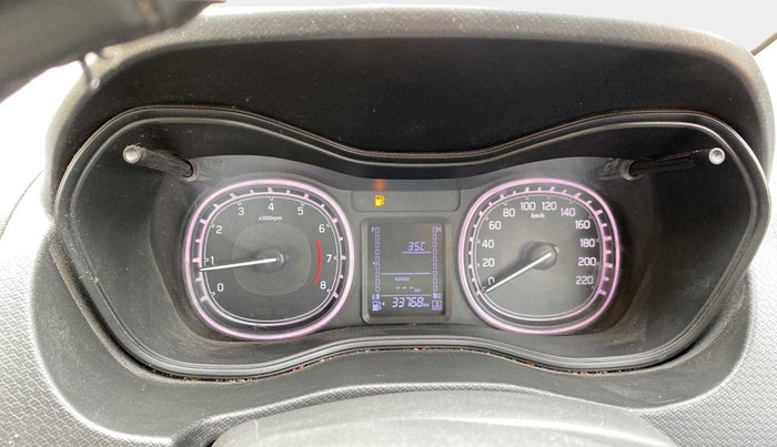 2021 Maruti Vitara Brezza ZXI, Petrol, Manual, 33,826 km, Odometer Image