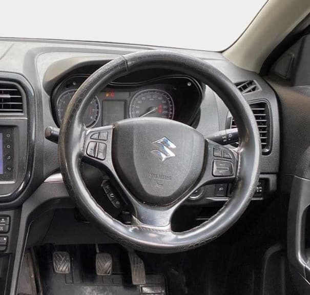 2021 Maruti Vitara Brezza ZXI, Petrol, Manual, 33,826 km, Steering Wheel Close Up