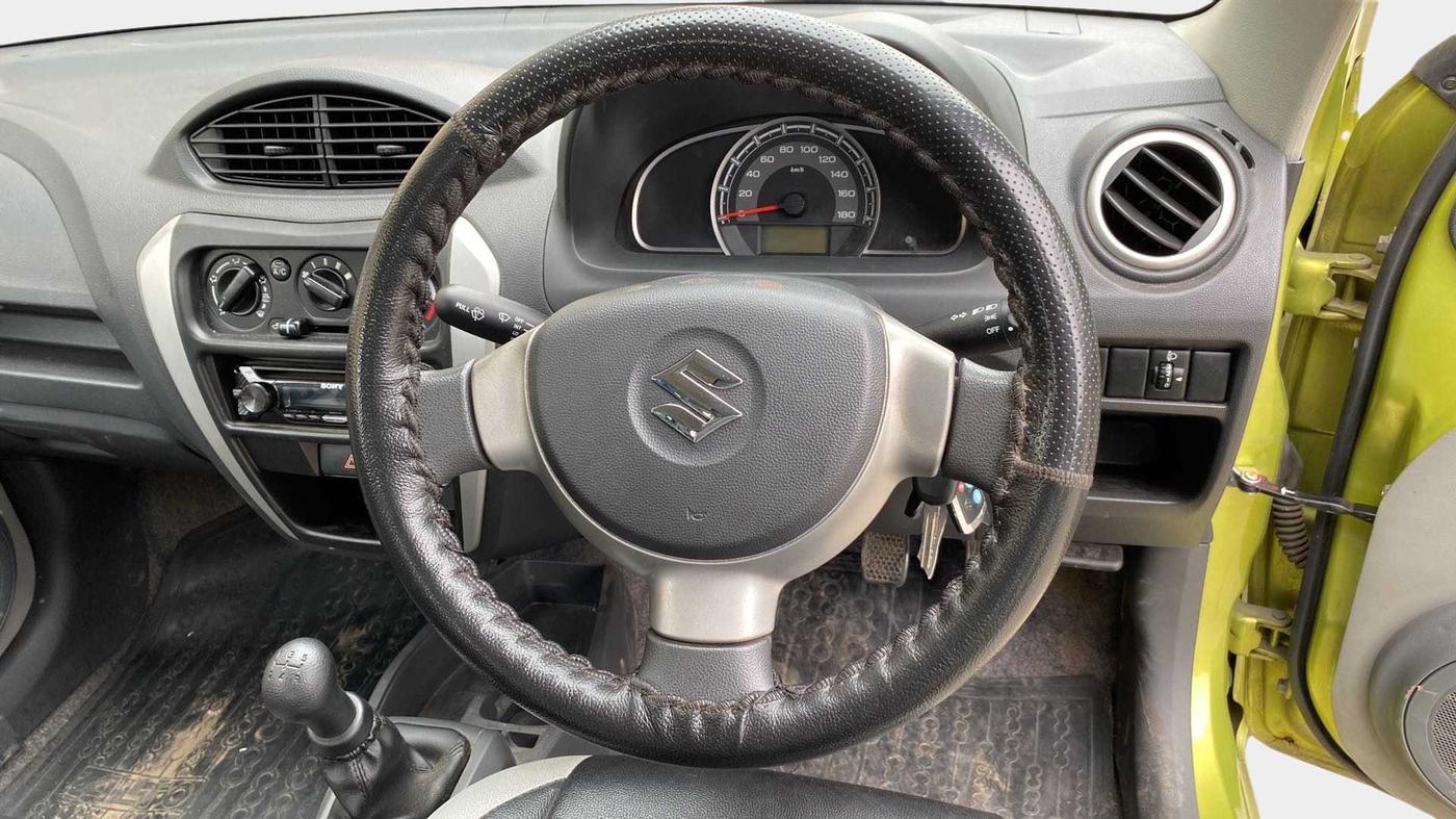 2018 Maruti Alto 800 LXI, Petrol, Manual, 19,566 km, Steering Wheel Close Up