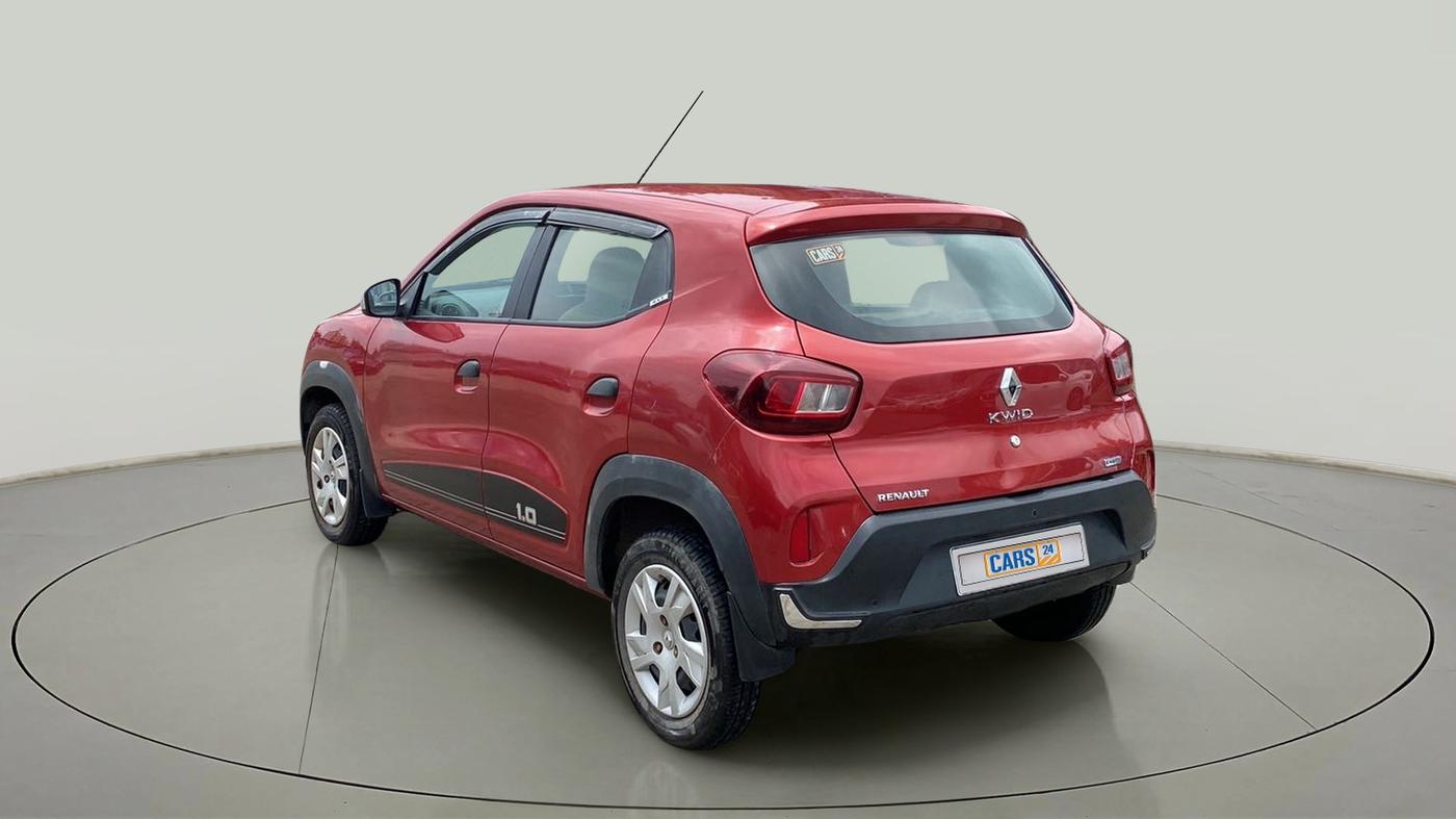 2021 Renault Kwid RXT 1.0 AMT (O), Petrol, Automatic, 11,122 km, Left Back Diagonal