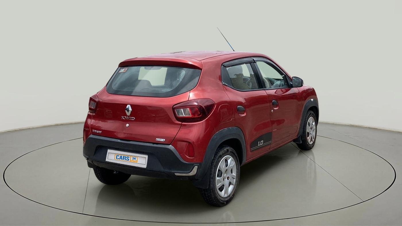 2021 Renault Kwid RXT 1.0 AMT (O), Petrol, Automatic, 11,122 km, Right Back Diagonal