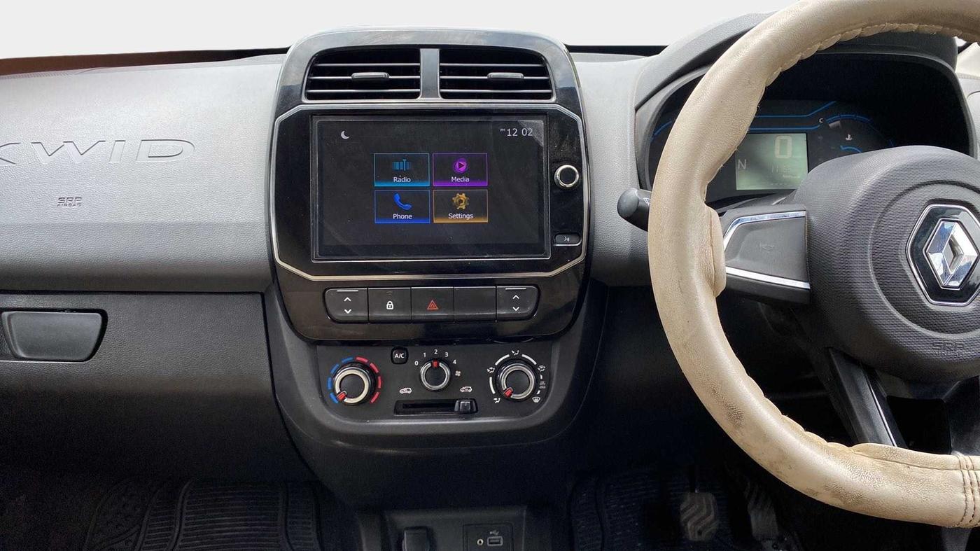 2021 Renault Kwid RXT 1.0 AMT (O), Petrol, Automatic, 11,122 km, Air Conditioner