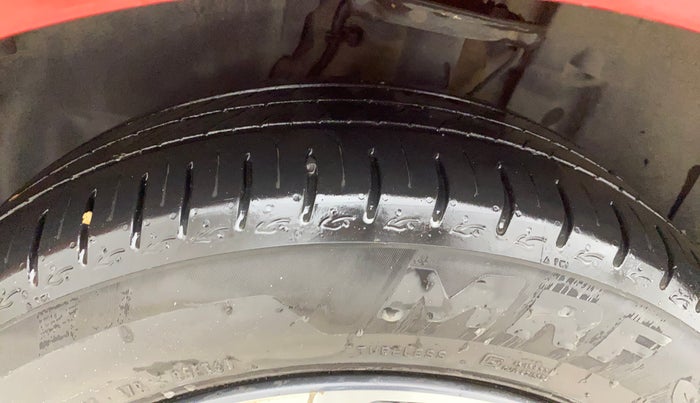 2023 Tata ALTROZ XZ PETROL, Petrol, Manual, 10,965 km, Left Front Tyre Tread