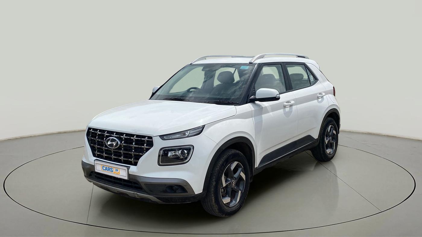 2020 Hyundai VENUE SX 1.0 TURBO, Petrol, Manual, 21,768 km, Left Front Diagonal