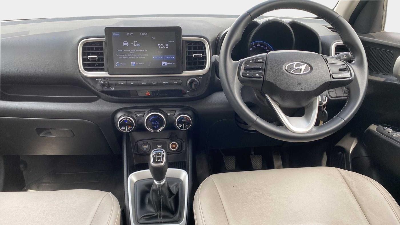2020 Hyundai VENUE SX 1.0 TURBO, Petrol, Manual, 21,768 km, Dashboard