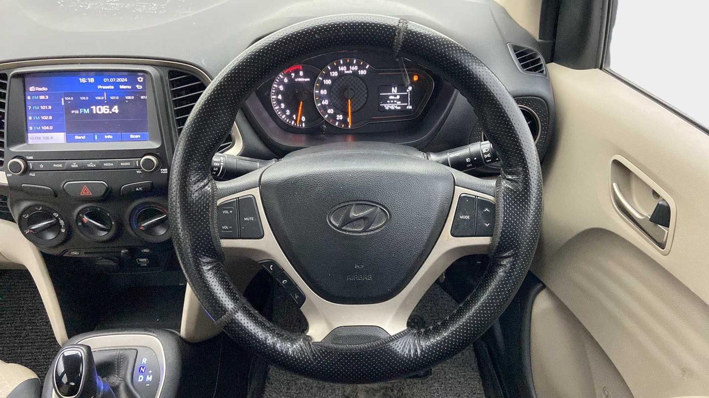2020 Hyundai NEW SANTRO SPORTZ AMT, Petrol, Automatic, 72,395 km, Steering Wheel Close Up