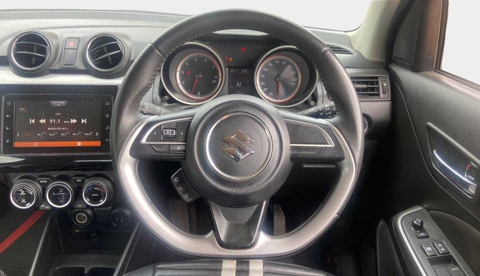 2020 Maruti Swift ZXI PLUS AMT, Petrol, Automatic, 38,854 km, Steering Wheel Close Up