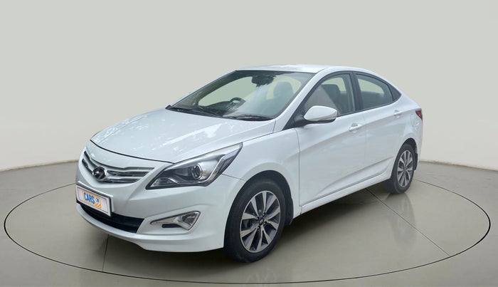 2016 Hyundai Verna 1.6 VTVT SX, Petrol, Manual, 95,213 km, Left Front Diagonal