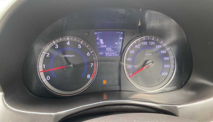 2016 Hyundai Verna 1.6 VTVT SX, Petrol, Manual, 95,213 km, Odometer Image