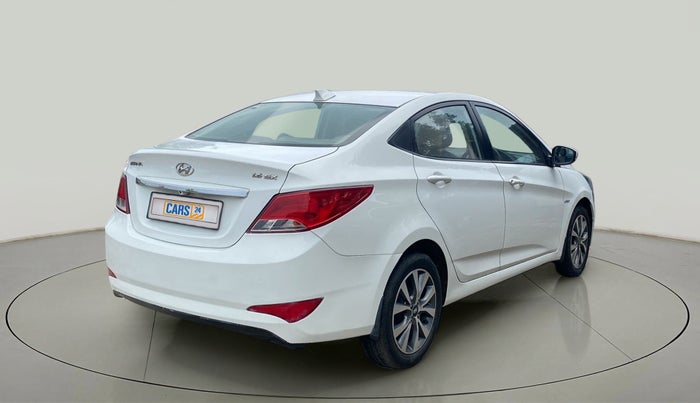 2016 Hyundai Verna 1.6 VTVT SX, Petrol, Manual, 95,213 km, Right Back Diagonal