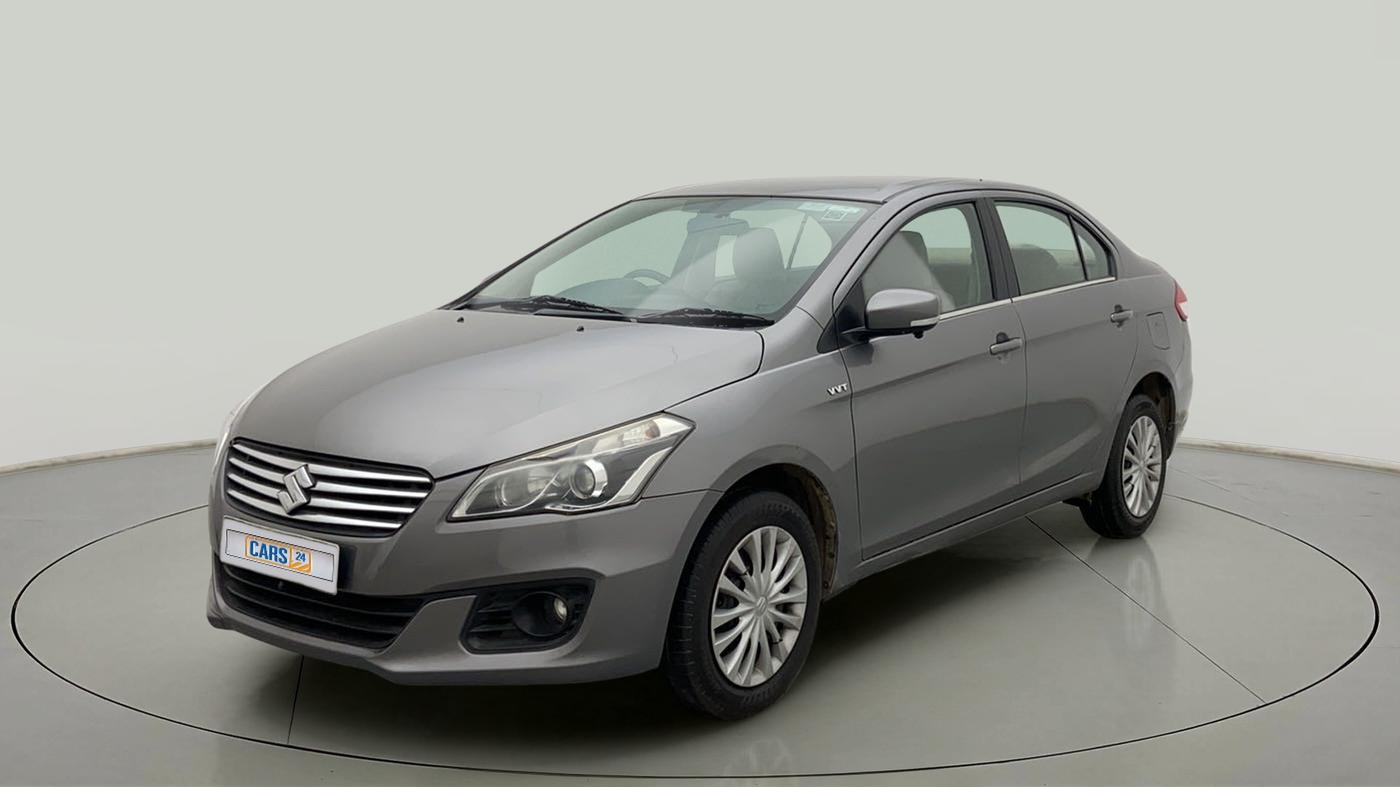 2016 Maruti Ciaz VXI+, Petrol, Manual, 79,933 km, Left Front Diagonal