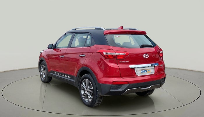 2017 Hyundai Creta SX PLUS AT 1.6 PETROL, Petrol, Automatic, 43,084 km, Left Back Diagonal