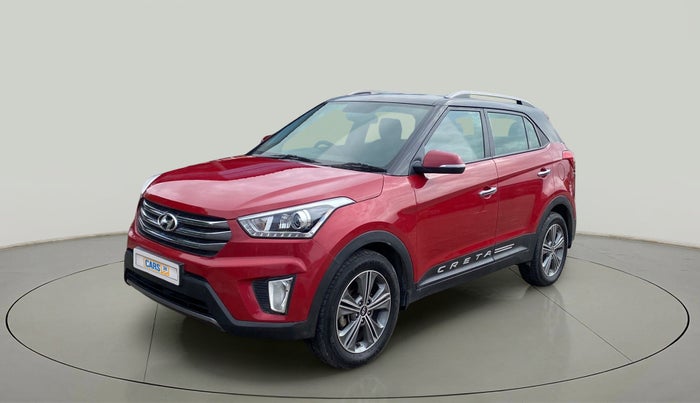 2017 Hyundai Creta SX PLUS AT 1.6 PETROL, Petrol, Automatic, 43,084 km, Left Front Diagonal
