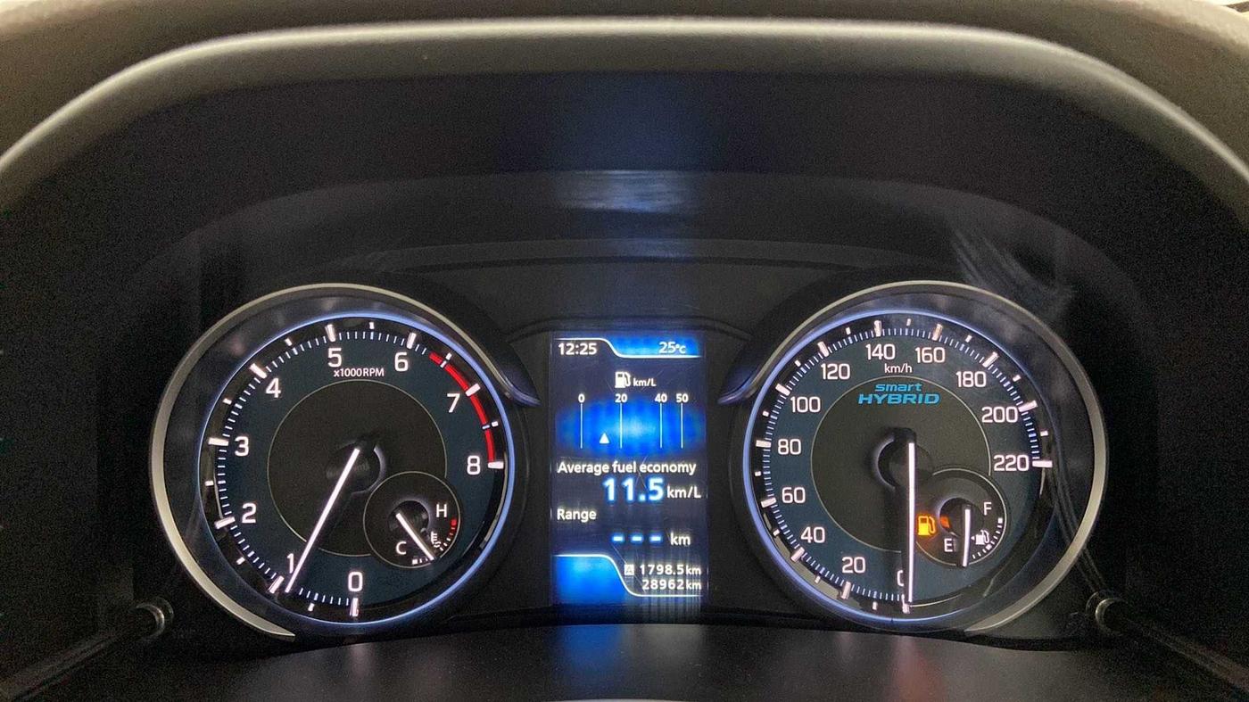 2022 Maruti Ertiga ZXI+ SHVS, Petrol, Manual, 28,892 km, Odometer Image