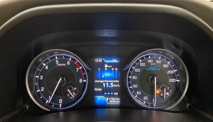 2022 Maruti Ertiga ZXI+ SHVS, Petrol, Manual, 28,892 km, Odometer Image