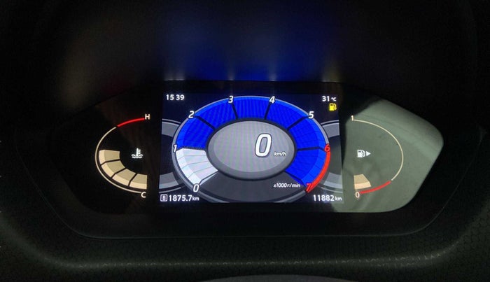 2022 Nissan MAGNITE XV PREMIUM, Petrol, Manual, 11,851 km, Odometer Image