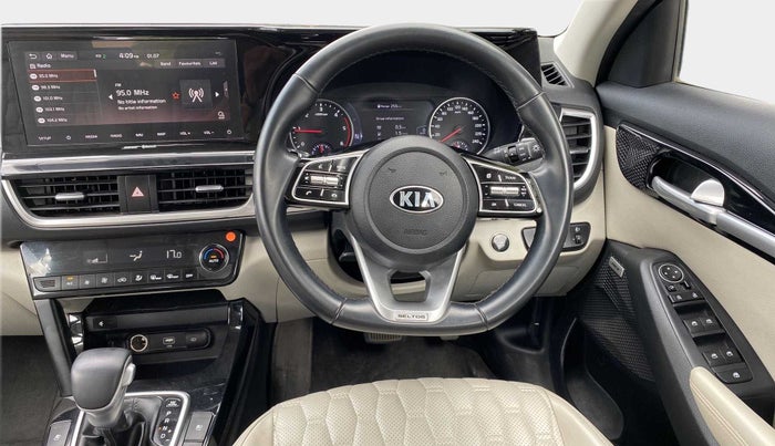 2020 KIA SELTOS HTX PLUS AT1.5 DIESEL, Diesel, Automatic, 46,401 km, Steering Wheel Close Up