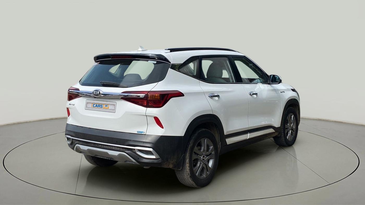 2020 KIA SELTOS HTX PLUS AT1.5 DIESEL, Diesel, Automatic, 46,401 km, Right Back Diagonal
