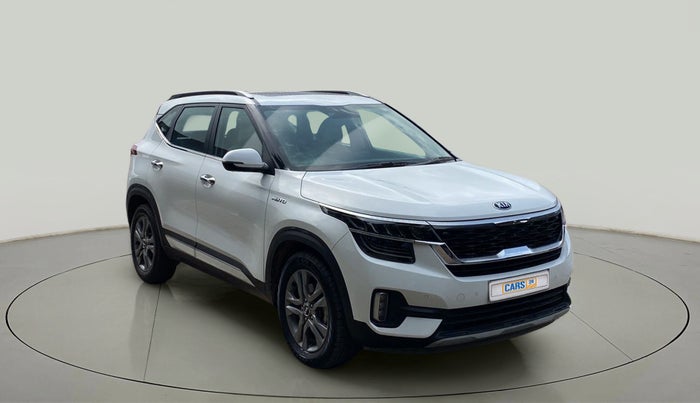 2020 KIA SELTOS HTX PLUS AT1.5 DIESEL, Diesel, Automatic, 46,401 km, Right Front Diagonal