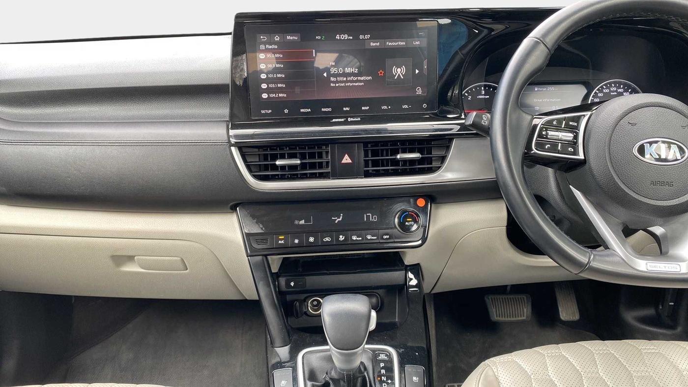 2020 KIA SELTOS HTX PLUS AT1.5 DIESEL, Diesel, Automatic, 46,401 km, Air Conditioner