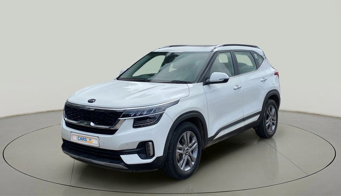 2020 KIA SELTOS HTX PLUS AT1.5 DIESEL, Diesel, Automatic, 46,401 km, Left Front Diagonal