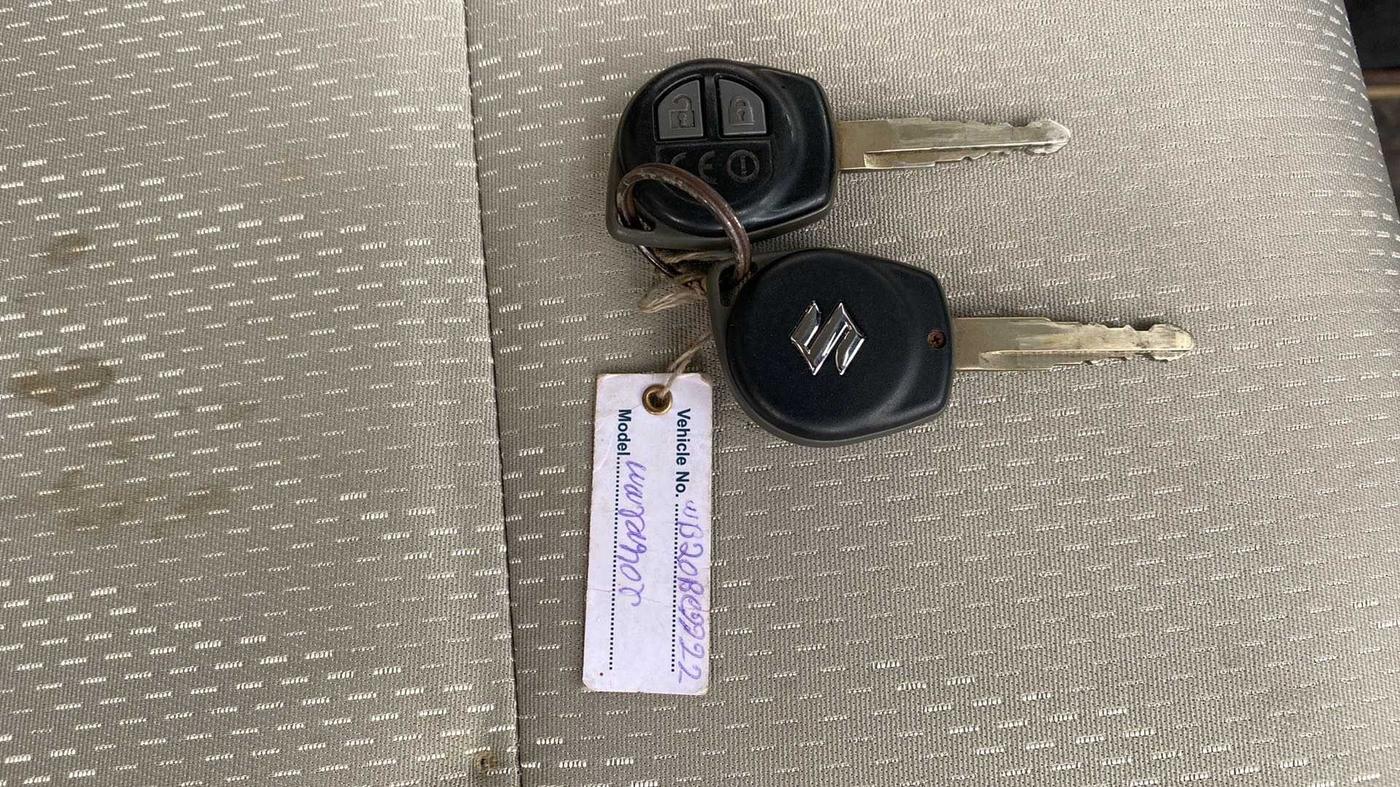 2019 Maruti New Wagon-R VXI 1.2, Petrol, Manual, 47,722 km, Key Close Up