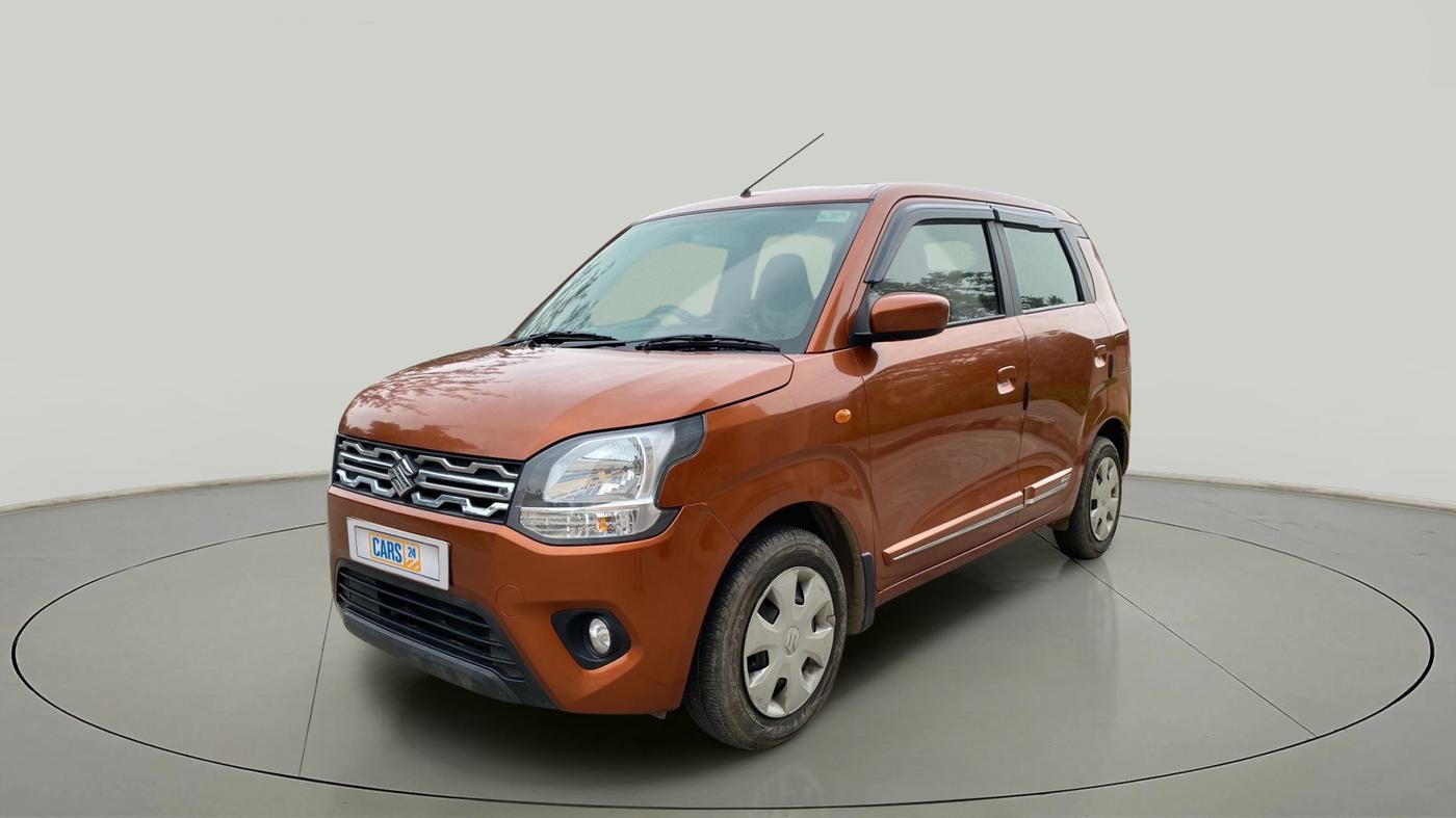 2019 Maruti New Wagon-R VXI 1.2, Petrol, Manual, 47,722 km, Left Front Diagonal