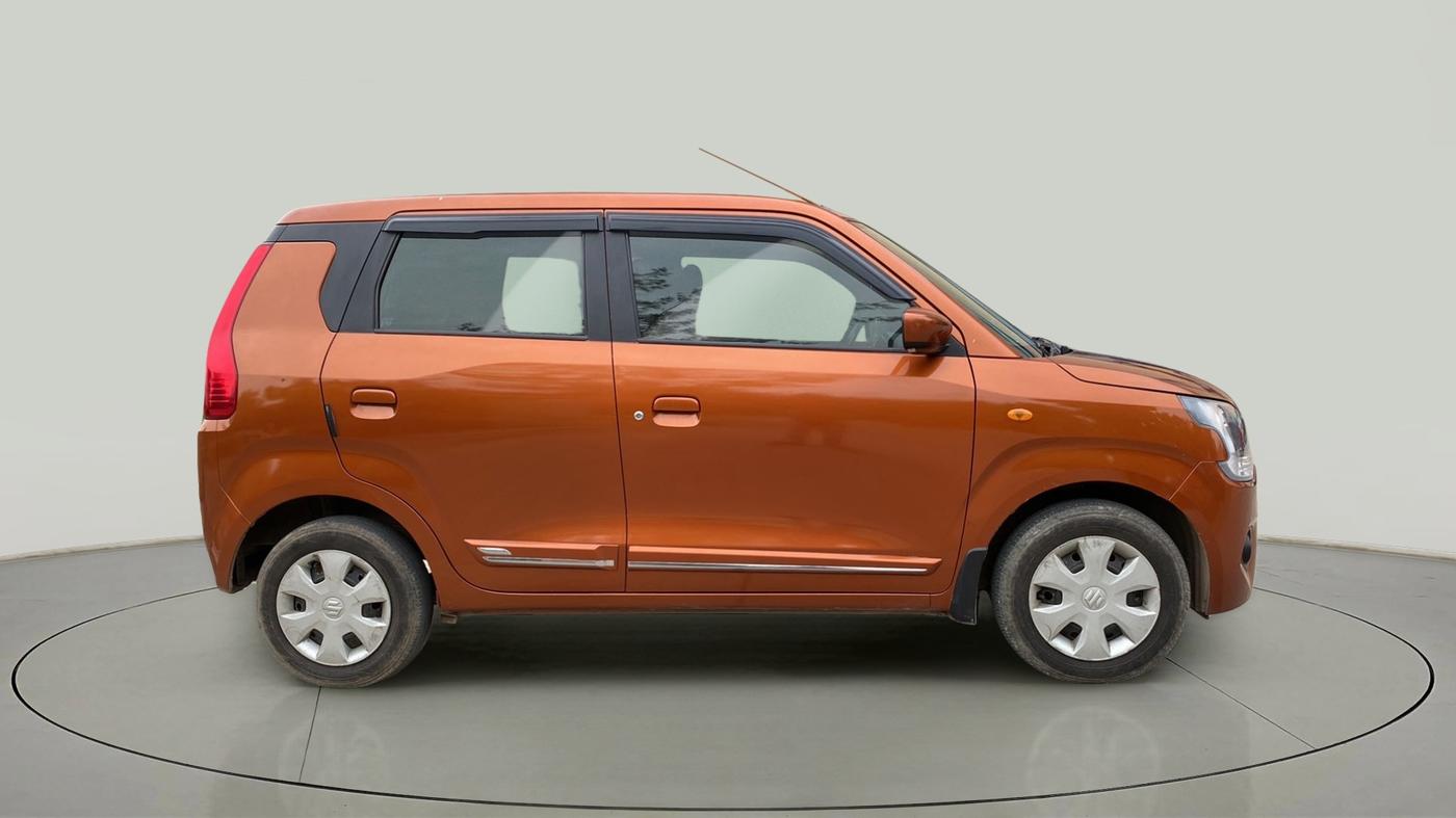2019 Maruti New Wagon-R VXI 1.2, Petrol, Manual, 47,722 km, Right Side View