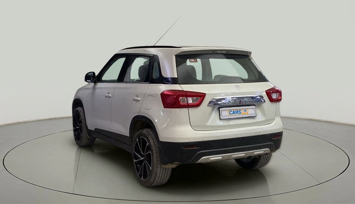 2021 Maruti Vitara Brezza VXI AT SHVS, Petrol, Automatic, 30,056 km, Left Back Diagonal