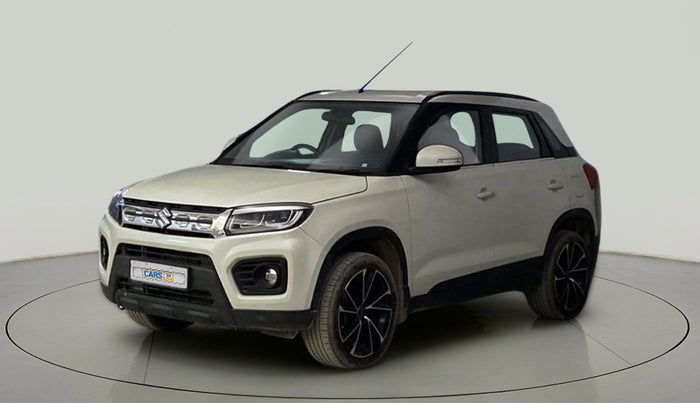 2021 Maruti Vitara Brezza VXI AT SHVS, Petrol, Automatic, 30,056 km, Left Front Diagonal