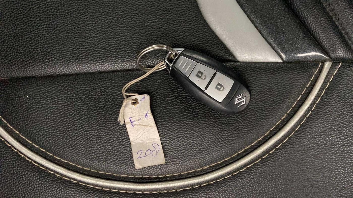 2021 Maruti Vitara Brezza VXI AT SHVS, Petrol, Automatic, 30,056 km, Key Close Up