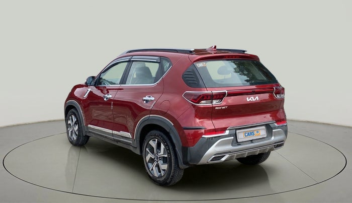 2022 KIA SONET HTX 1.5 AT, Diesel, Automatic, 7,922 km, Left Back Diagonal