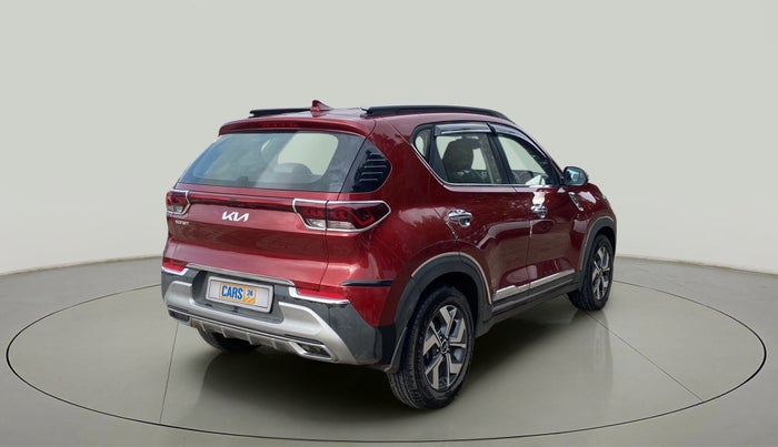 2022 KIA SONET HTX 1.5 AT, Diesel, Automatic, 7,922 km, Right Back Diagonal