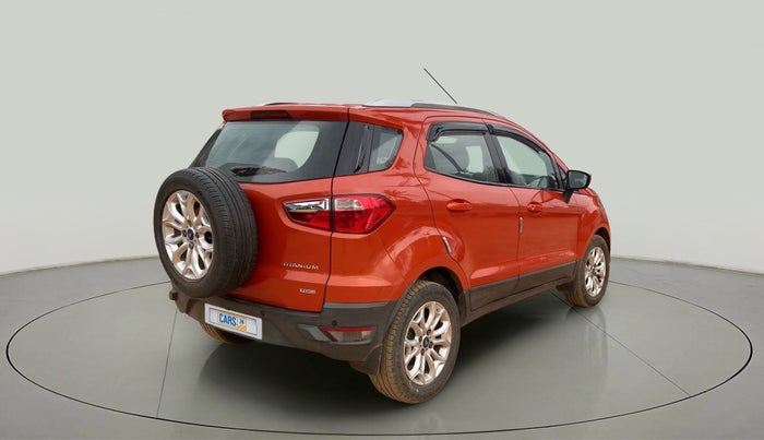 2014 Ford Ecosport TITANIUM 1.5L DIESEL, Diesel, Manual, 70,716 km, Right Back Diagonal