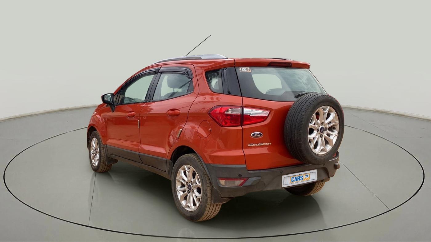 2014 Ford Ecosport TITANIUM 1.5L DIESEL, Diesel, Manual, 70,716 km, Left Back Diagonal