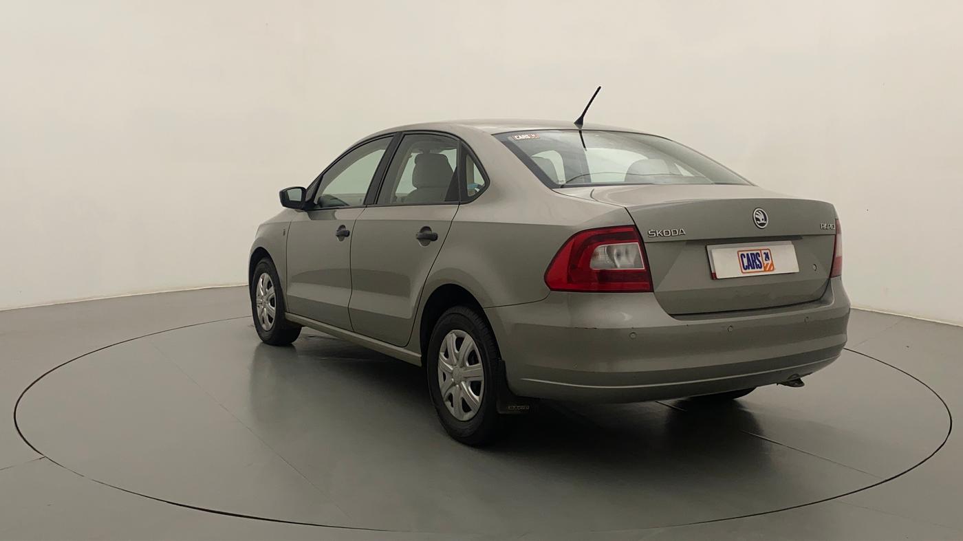 2013 Skoda Rapid ACTIVE 1.6 MPI MT PLUS, Petrol, Manual, 48,095 km, Left Back Diagonal