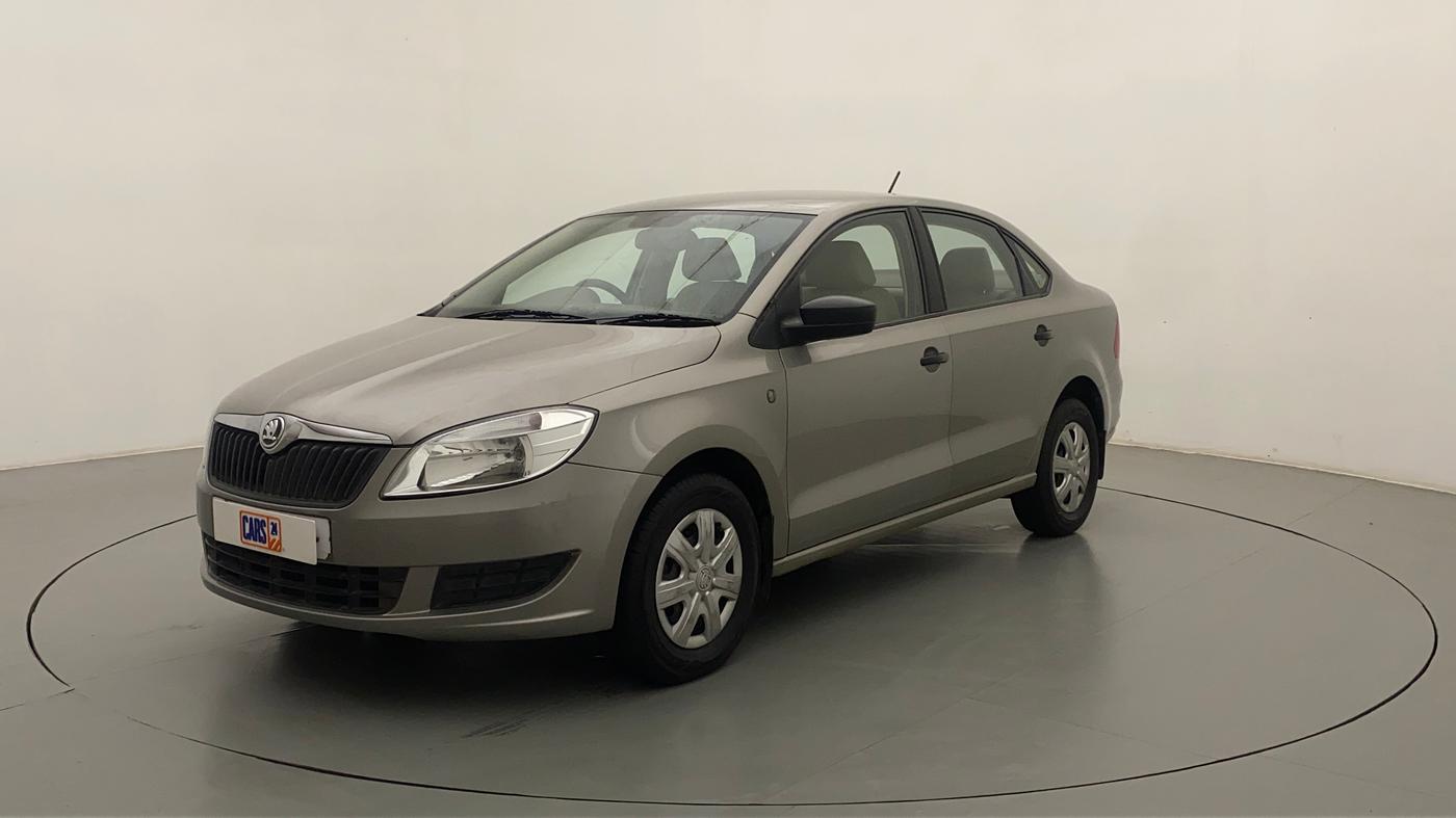 2013 Skoda Rapid ACTIVE 1.6 MPI MT PLUS, Petrol, Manual, 48,095 km, Left Front Diagonal