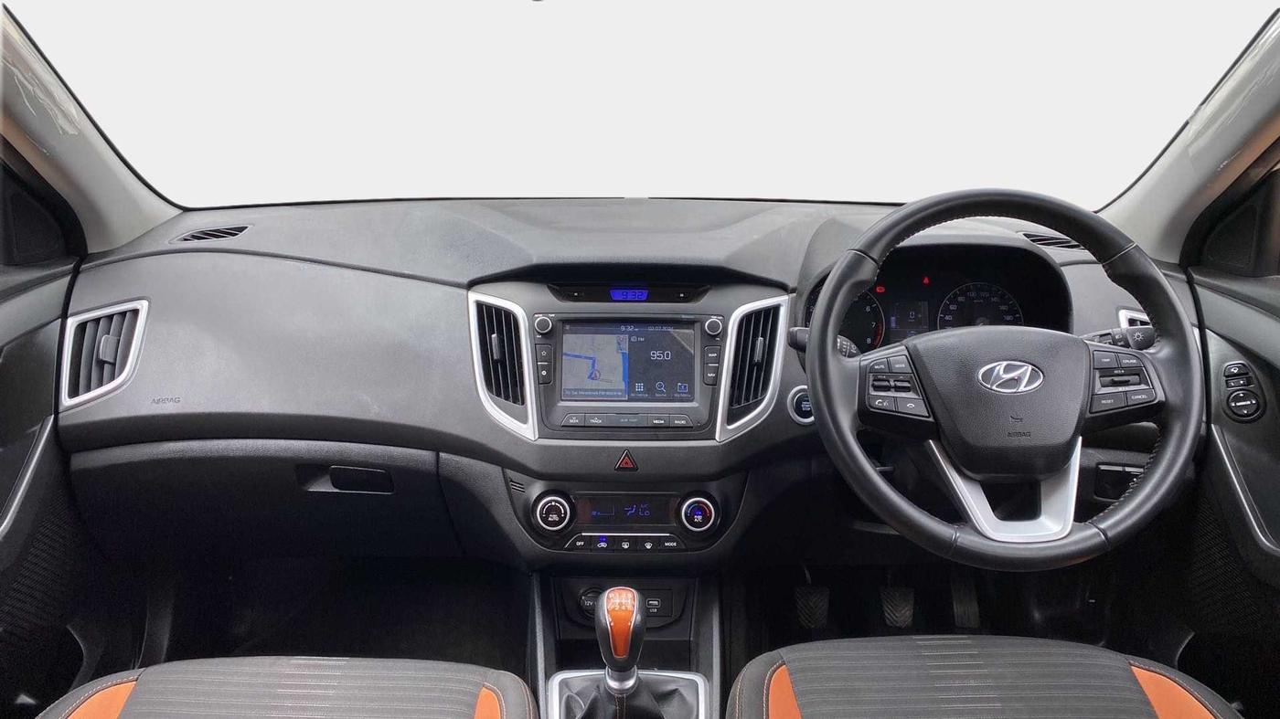 2019 Hyundai Creta SX 1.6 PETROL DUAL TONE, Petrol, Manual, 36,336 km, Dashboard