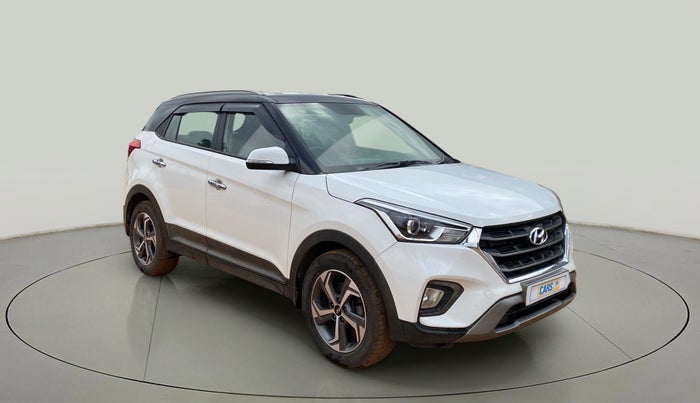 2019 Hyundai Creta SX 1.6 PETROL DUAL TONE, Petrol, Manual, 36,336 km, Right Front Diagonal