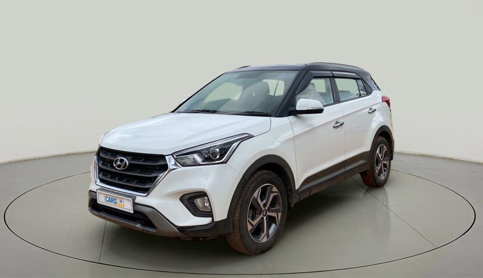 2019 Hyundai Creta SX 1.6 PETROL DUAL TONE, Petrol, Manual, 36,336 km, Left Front Diagonal