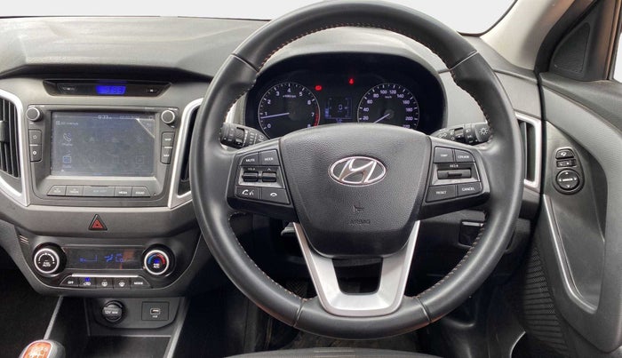 2019 Hyundai Creta SX 1.6 PETROL DUAL TONE, Petrol, Manual, 36,336 km, Steering Wheel Close Up