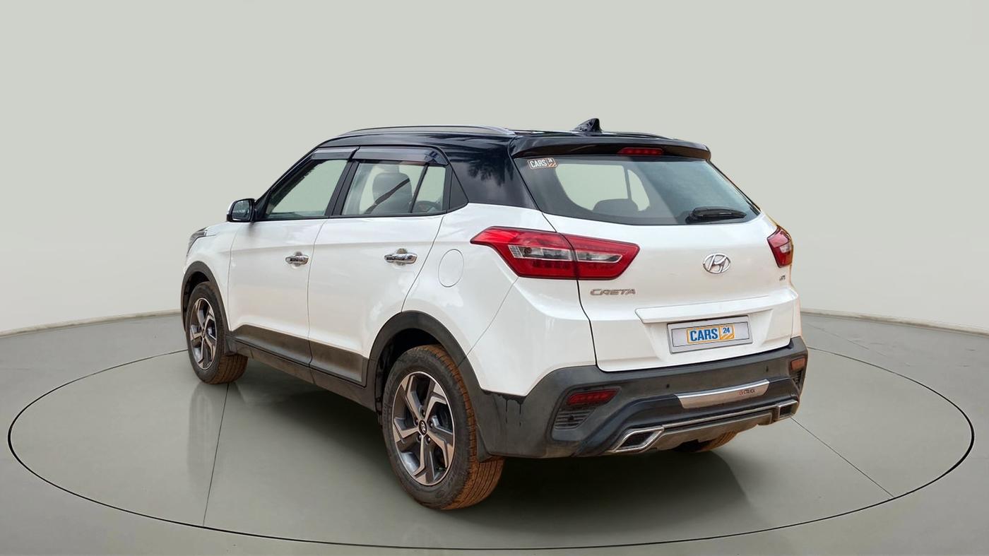 2019 Hyundai Creta SX 1.6 PETROL DUAL TONE, Petrol, Manual, 36,336 km, Left Back Diagonal