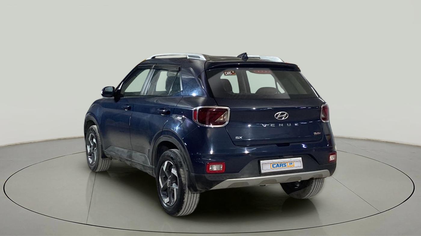 2020 Hyundai VENUE SX 1.0 TURBO, Petrol, Manual, 43,417 km, Left Back Diagonal