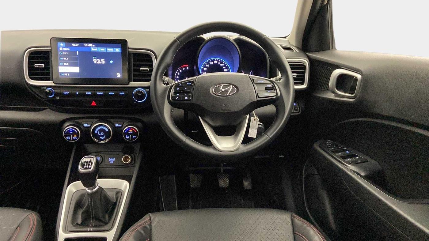 2020 Hyundai VENUE SX 1.0 TURBO, Petrol, Manual, 43,417 km, Steering Wheel Close Up