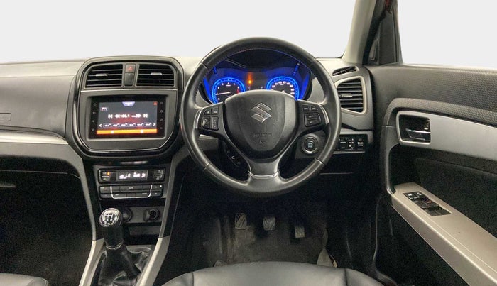 2020 Maruti Vitara Brezza ZXI PLUS DUAL TONE, Petrol, Manual, 54,580 km, Steering Wheel Close Up