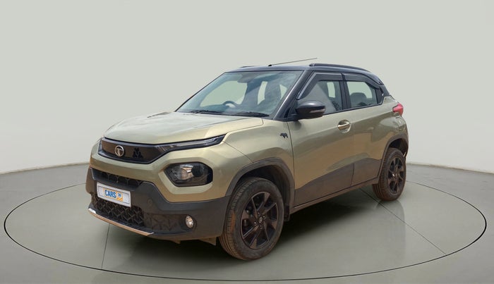 2022 Tata PUNCH CREATIVE 1.2 AMT KAZIRANGA EDITION , Petrol, Automatic, 15,486 km, Left Front Diagonal