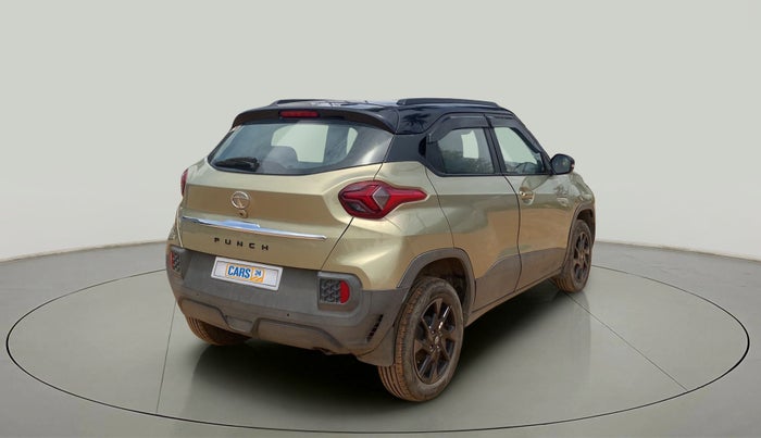 2022 Tata PUNCH CREATIVE 1.2 AMT KAZIRANGA EDITION , Petrol, Automatic, 15,486 km, Right Back Diagonal