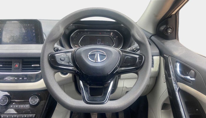 2022 Tata NEXON XZ PLUS PETROL, Petrol, Manual, 5,000 km, Steering Wheel Close Up