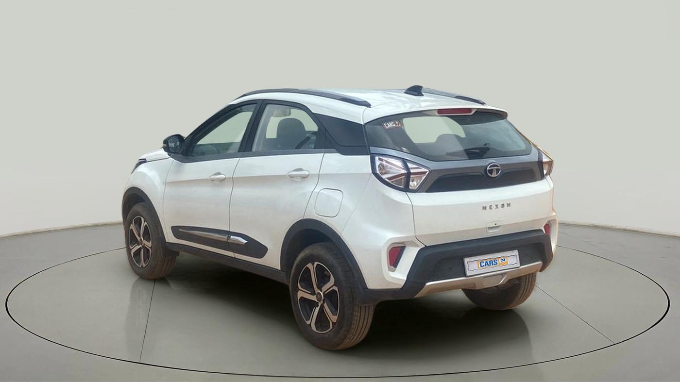 2022 Tata NEXON XZ PLUS PETROL, Petrol, Manual, 5,000 km, Left Back Diagonal