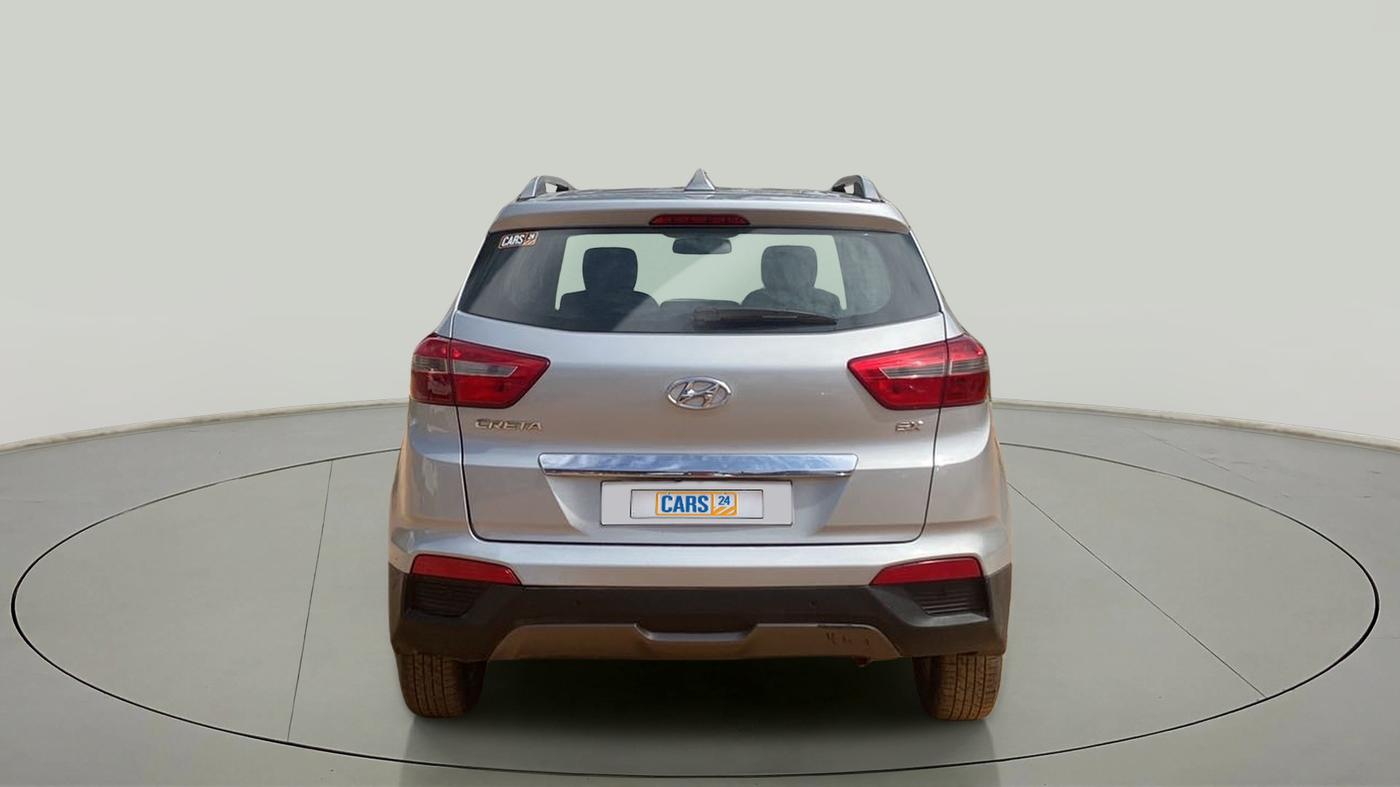 2016 Hyundai Creta SX PLUS 1.6 PETROL, Petrol, Manual, 63,674 km, Back/Rear
